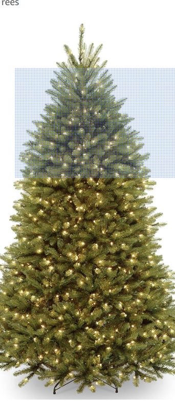 7.5 Ft Pre-Lit Christmas Tree