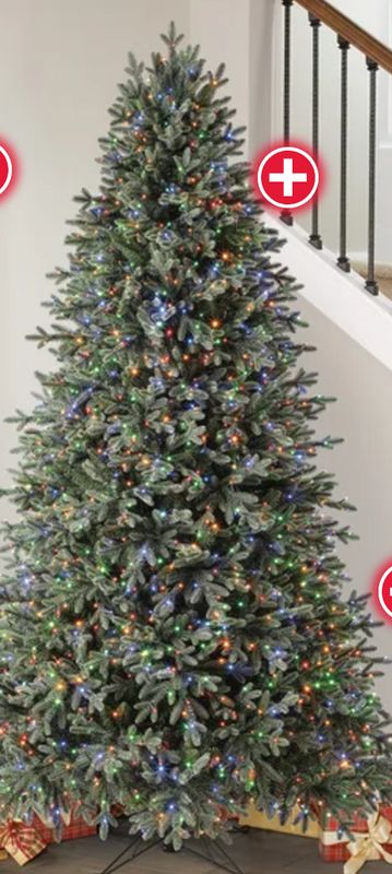 7.5 Ft Pre-Lit LED Christmas Tree