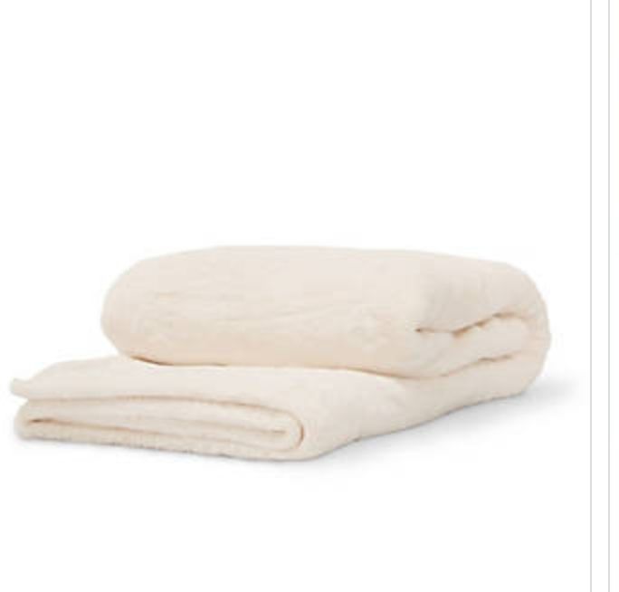 Jennifer Adams Chenille Corduroy Throw