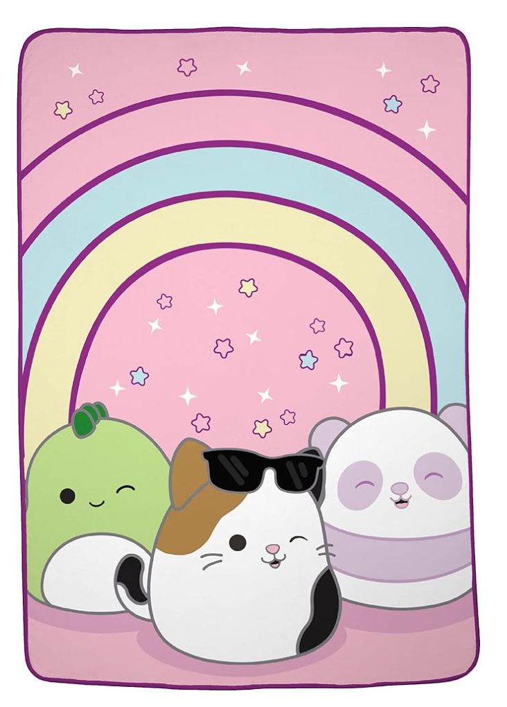 Squishmallow Unicorn Blanket