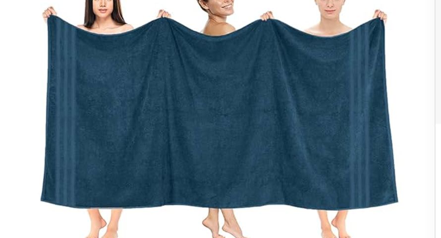 EGYPTIAN BATH SHEET GREEN