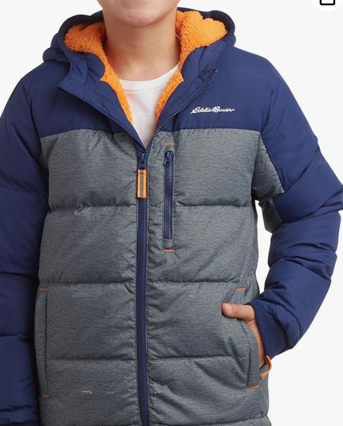 Eddie Bauer Winter Jacket Size 7/8 Boys
