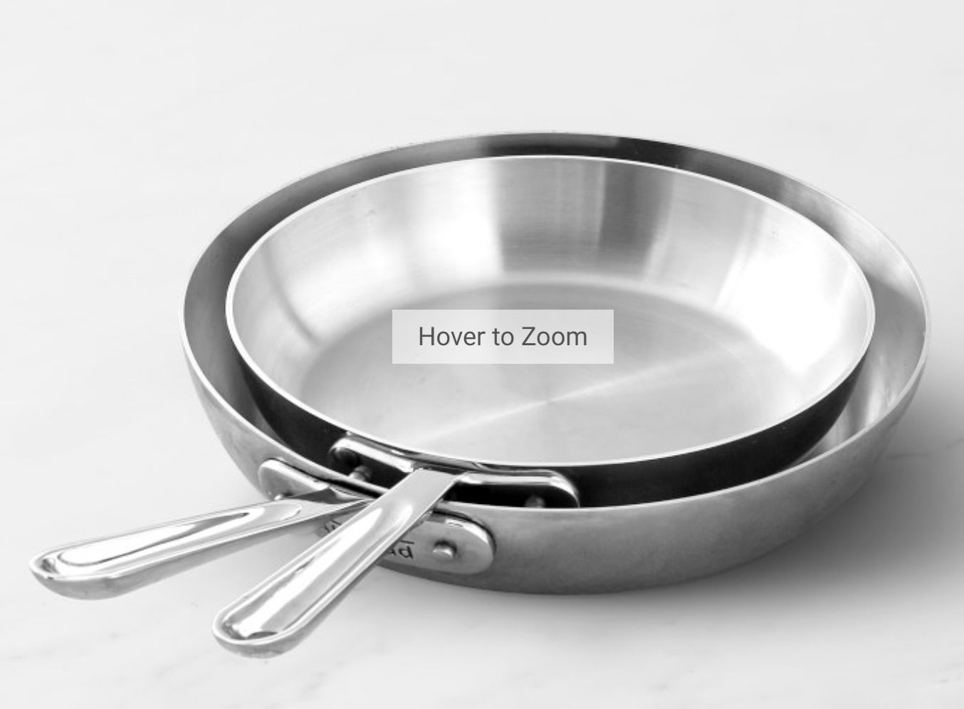 All-Clad 2pc Fry Pans  8&quot;&amp; 10&quot;