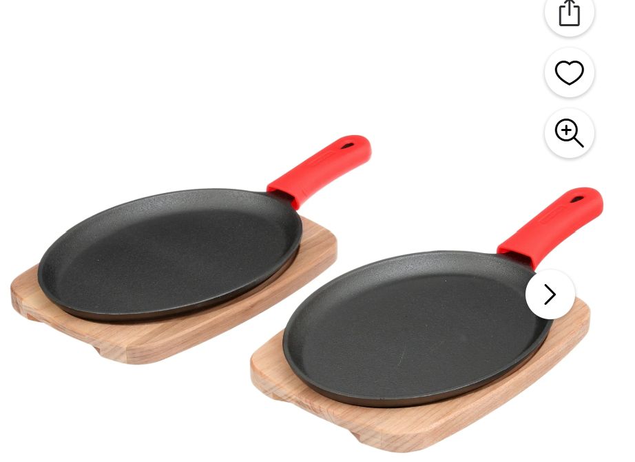 Tramontina Cast Iron Fajita  Set