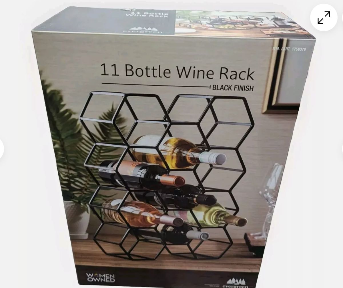 Evergreen 11 Bottle Wine Rack