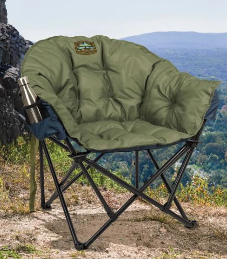 Tommy Bahama Destination Relaxation XL Jumbo Padded Club Chair, COLOR: Green