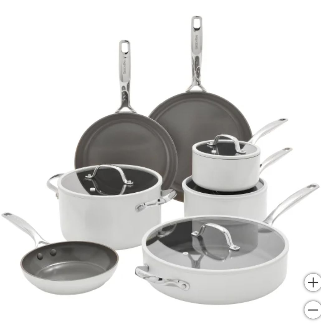 Green Pan Thermolon 9G 11pc Cookware Set