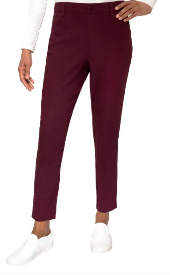 Mario Serrani Ladies&#39; Textured Pull-On Pant