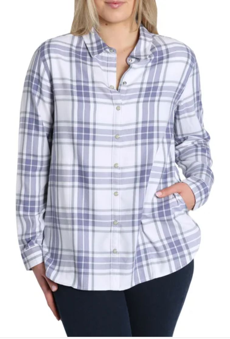 Jachs Girlfriend Ladies&#39; Flannel Shirt