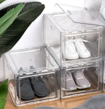Stackable Shoebox &amp; Organizer-Retail-$ 39.99
