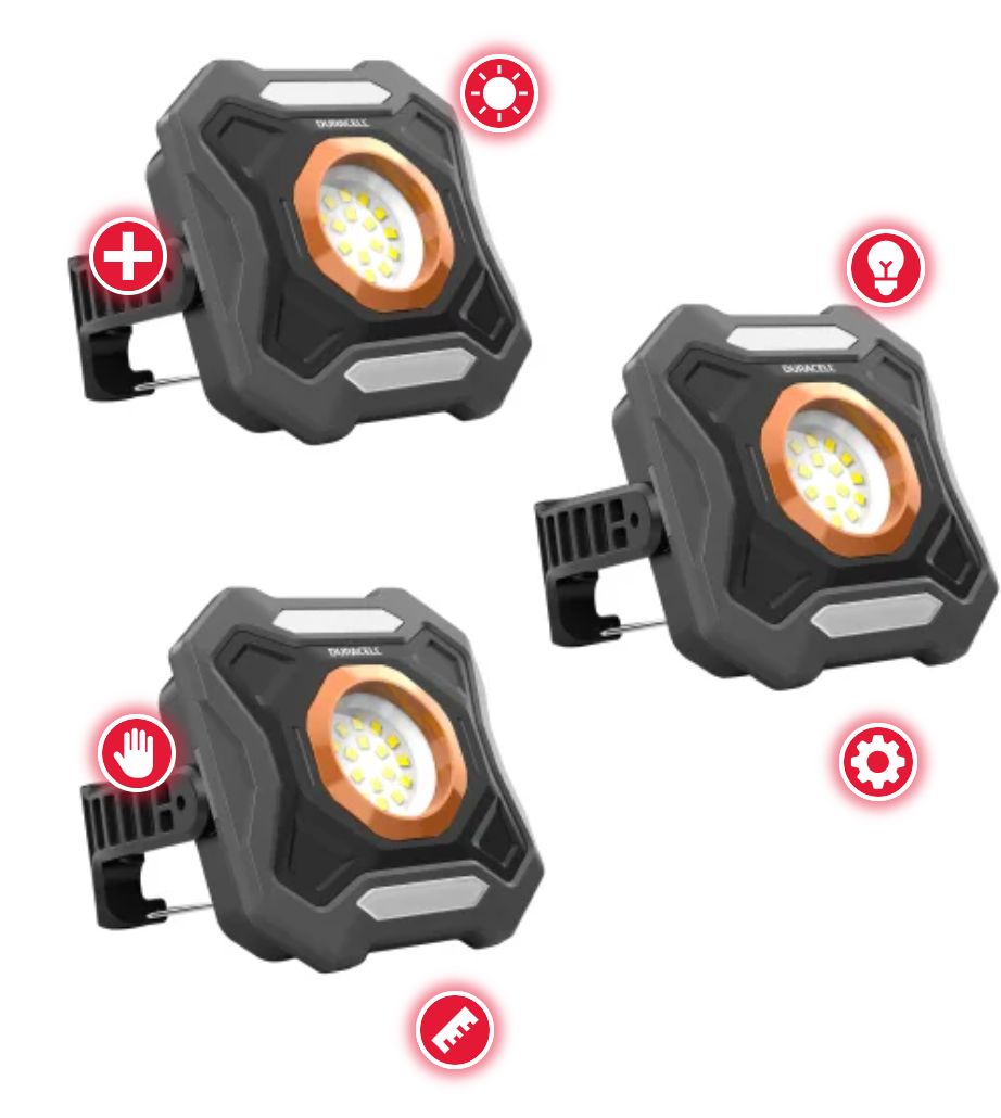 Duracell 1500 Lumen Work Lights-$ 17.99