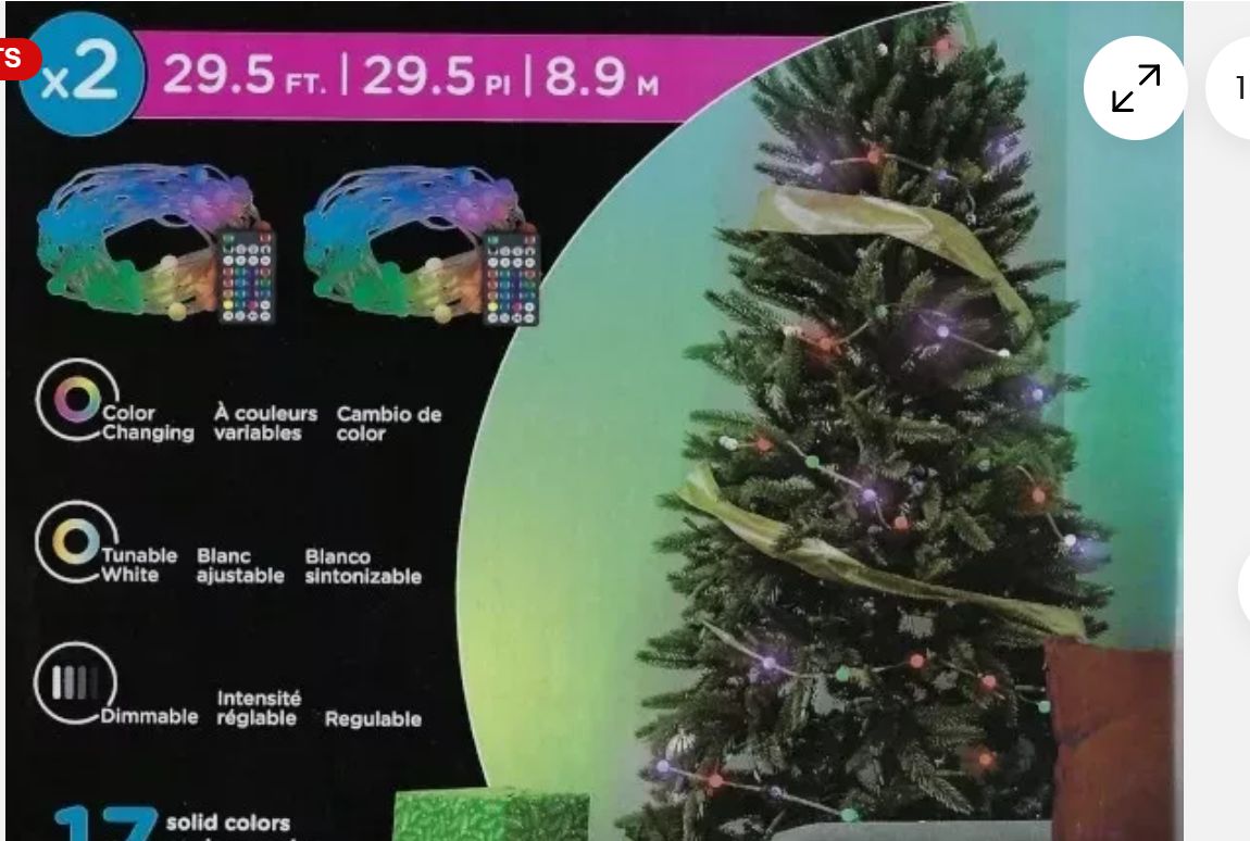 Enbrighten LED  Bubble Lights 2 Sets 90 per set