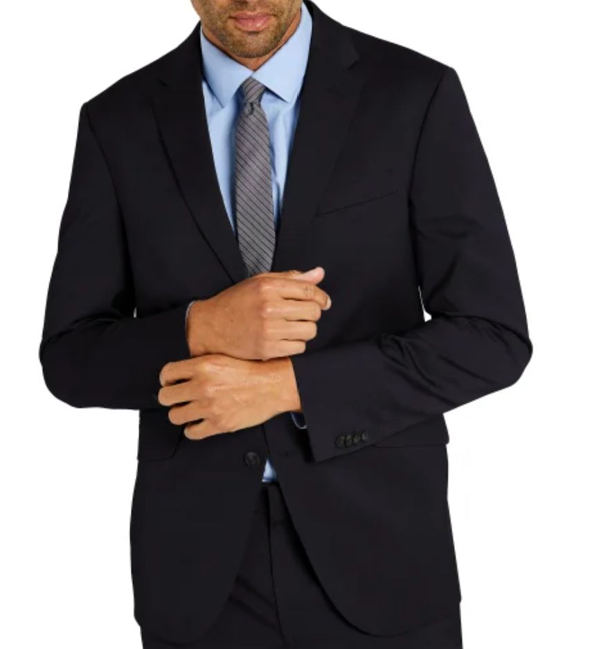 Kenneth Cole Reaction Men&#39;s Flex Coat-Black