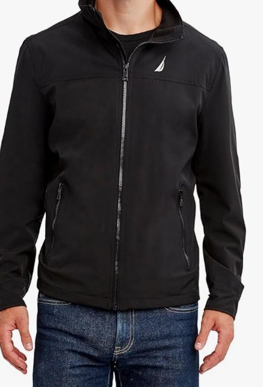 Nautica Men&#39;s Jacket Sm-Black