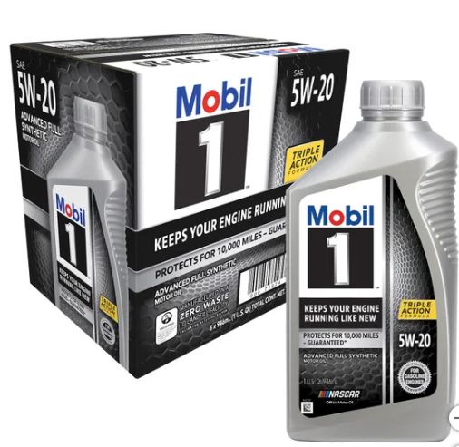 Mobil 1 Advanced Full Synthetic Motor Oil - Retail $39.49