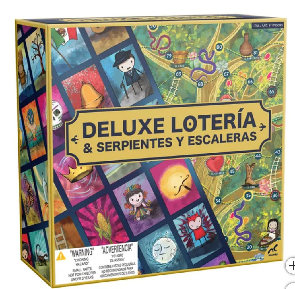 Deluxe Loteria &amp; Serpientes Y Escaleras