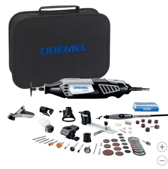 Dremel 4000-7/50 High Performance Rotary Tool Kit with Flex Shaft - Retail $99.99