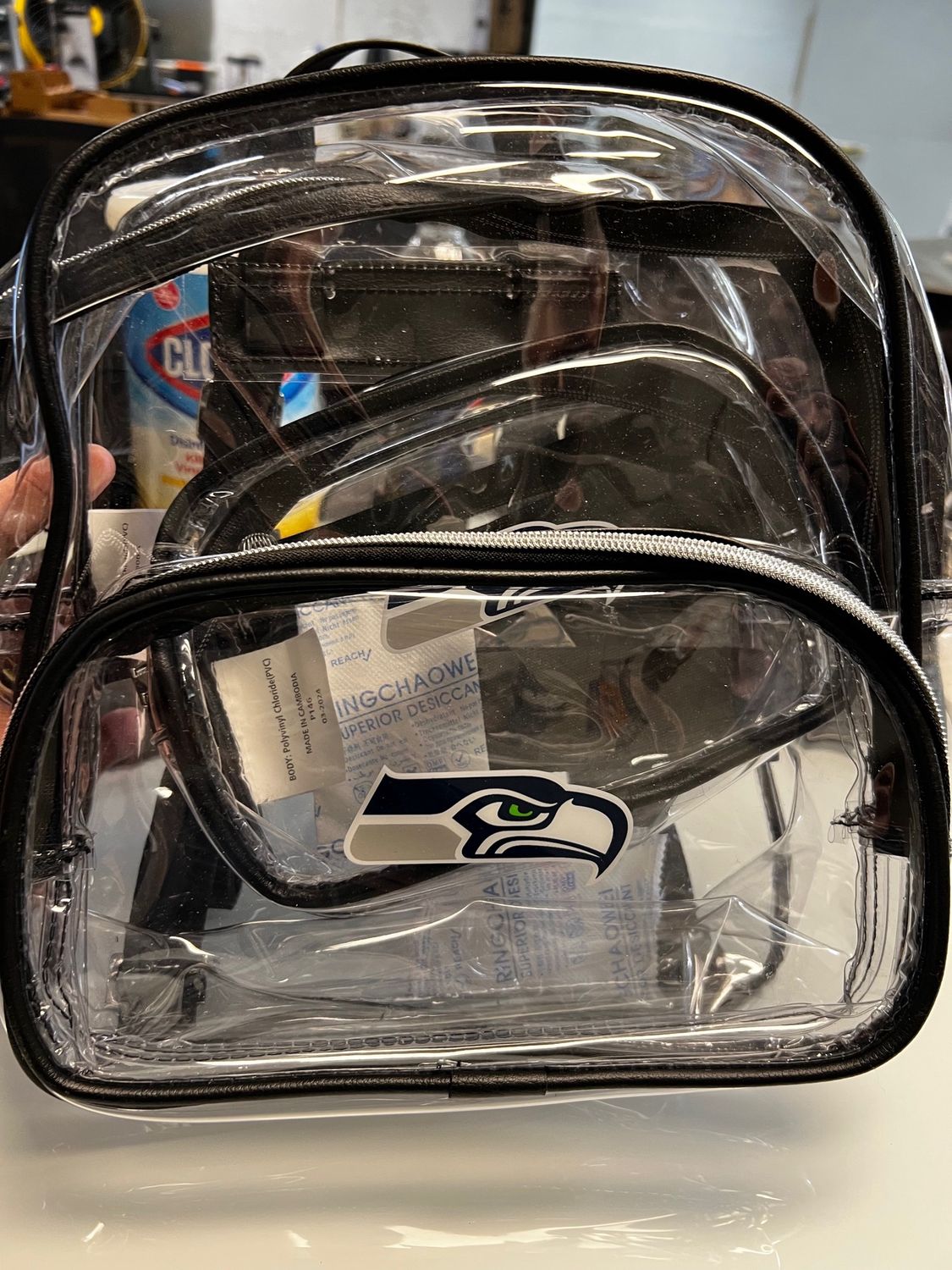 Stadium Clear Bag - $39.99, type: SeaHawks