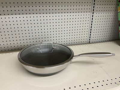 Wok Non Stick KFO ,12 inch with lid