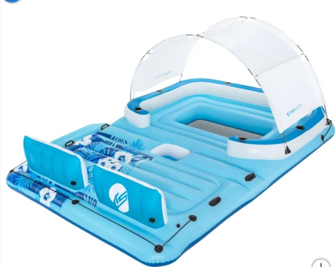 Tobin Sports Lake Day 6-person Inflatable Party Island