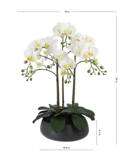 Faux 24” Orchid