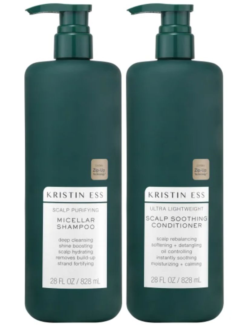 Kristin Ess  Scalp Soothing Shampoo and Conditioner 28.0 fl oz. Retail $ 36.99