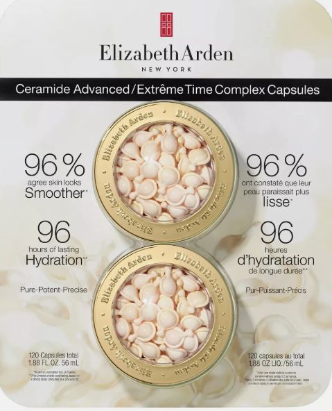 Elizabeth Arden Ceramide Advanced/Extreme Time Complex - 120 Capsules (2x60)