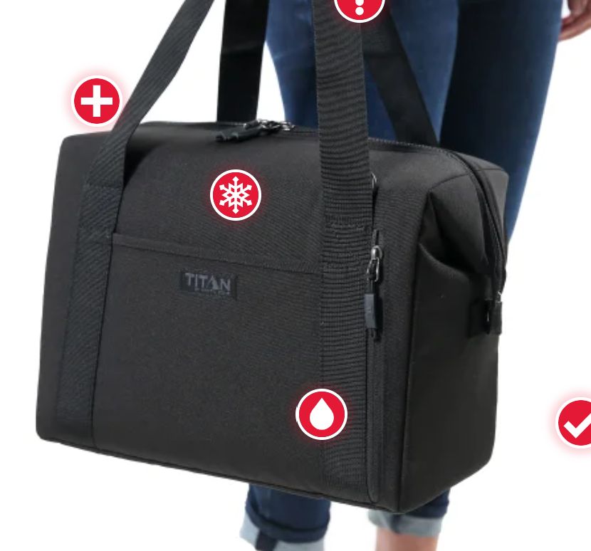 Titan Insulated CarryAll Cooler Bag