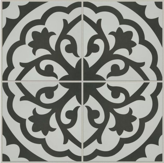 Shaw CS55Z Revival Catalina - 8&quot; Square Floor and Wall Tile - - Onyx - Retail $19.99