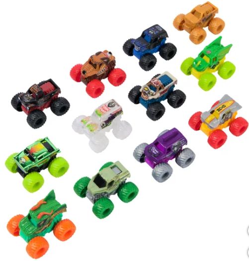 Monster Jam Minis Trick-or-Truck Mystery Bags, 24-Pack - Retail $39.99
