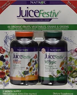 Natrol JuiceFestiv Combination Tablets  - Retail $23.99