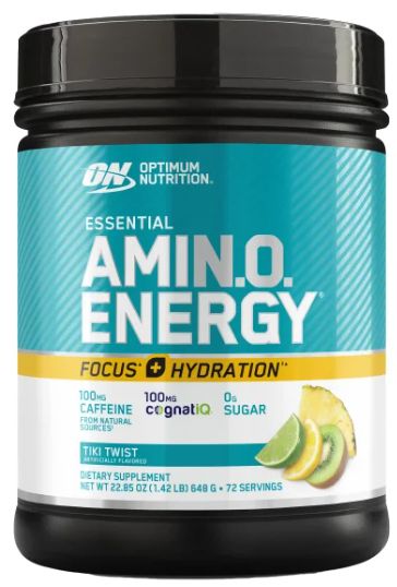 Optimum Nutrition Essential Amino Energy + Electrolytes, Tiki Twist, 1.42 lbs - Retail $35.99