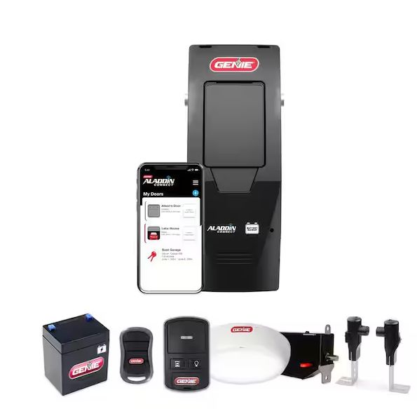 Genie Signature Series Wall Mount Smart Garage Door Opener, Retail $444.51