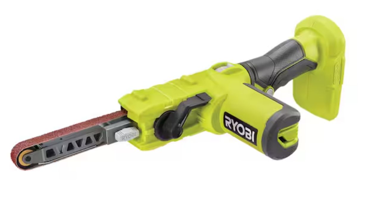 RYOBI ONE+ 18V Cordless 1/2 in. x 18 in. Belt Sander (Tool Only)