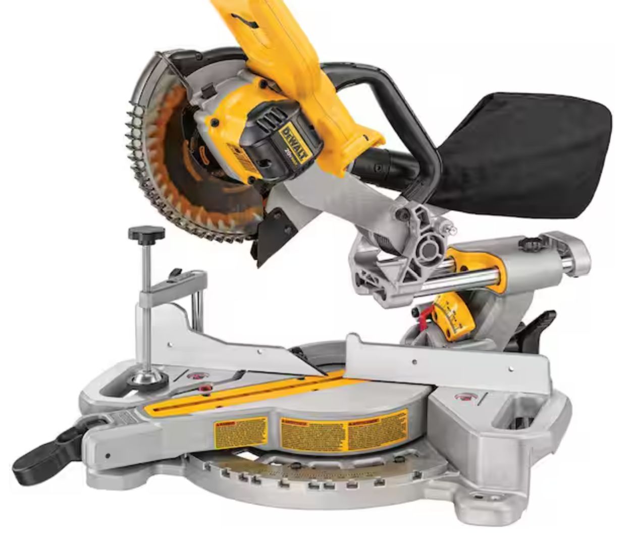 DEWALT 20V MAX Cordless 7-1/4 in. Sliding Miter Saw (Tool Only) 1.0k