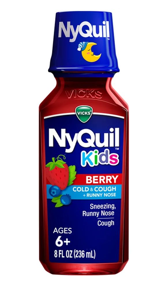 NyQuil Kids berry Flavor