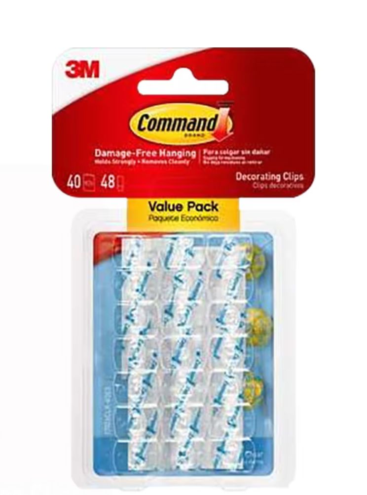 Command Indoor Mini Hooks 64 Ct