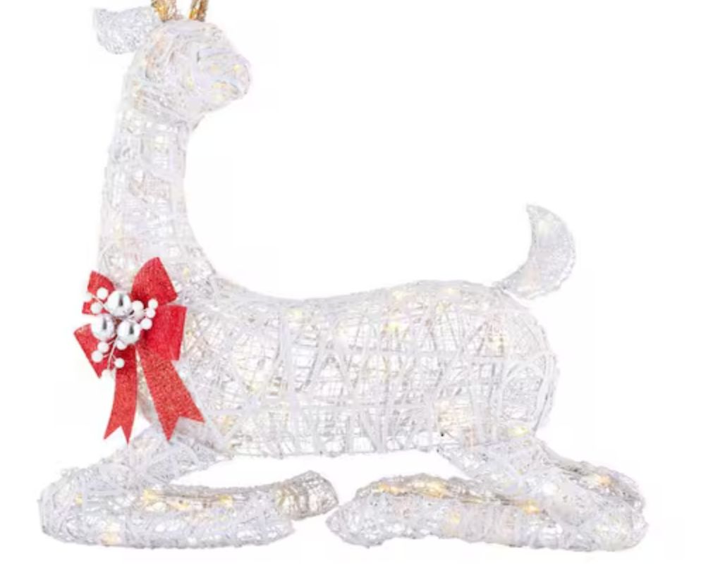 Home Accents Holiday Lying Deer 3ft. Led Lights