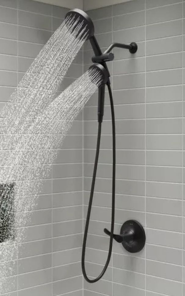 Kohler Prone Shower Head-Black-Retail 99.99