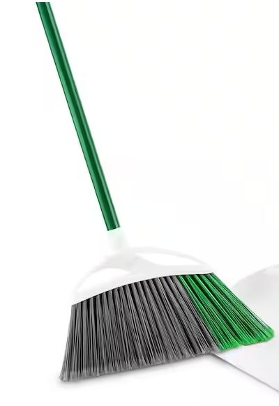 Libman 15 in. Extra-Large Precision Angle Broom with Steel Handle - Retail $14.97