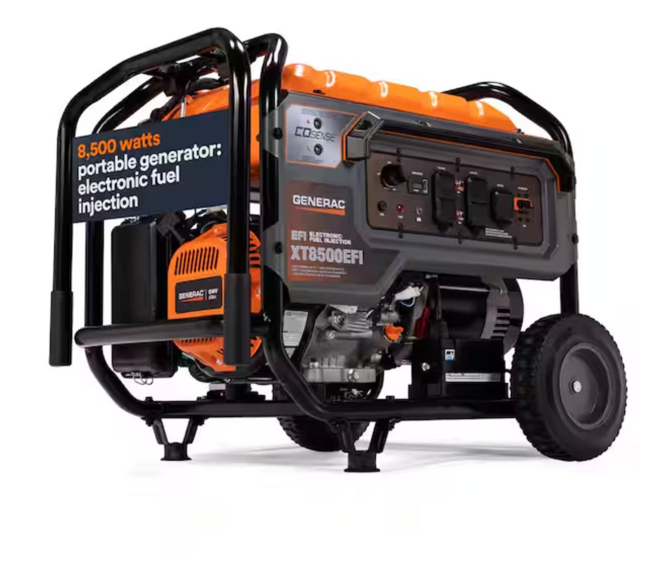 10000 / 8500-Watt Gasoline Powered Portable Generator- XT8500E, Retail $899.00