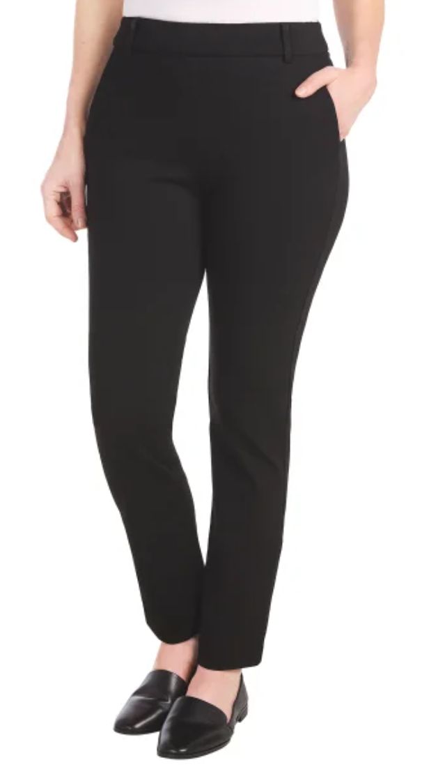 Dalia Ladies&#39; Twill Ponte Pant L-Retail-$ 17.77