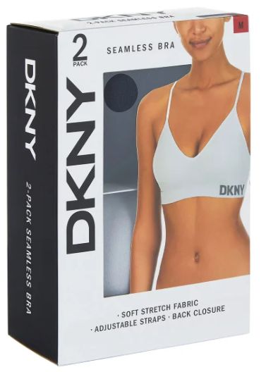DKNY Ladies’ Seamless Bra, 2-pack - Retail $14.99