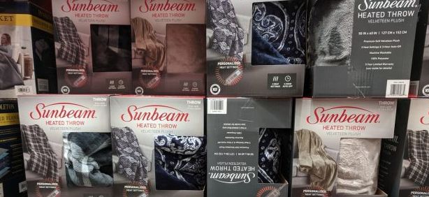 Sunbeam Heated Throw - Retail $29.99