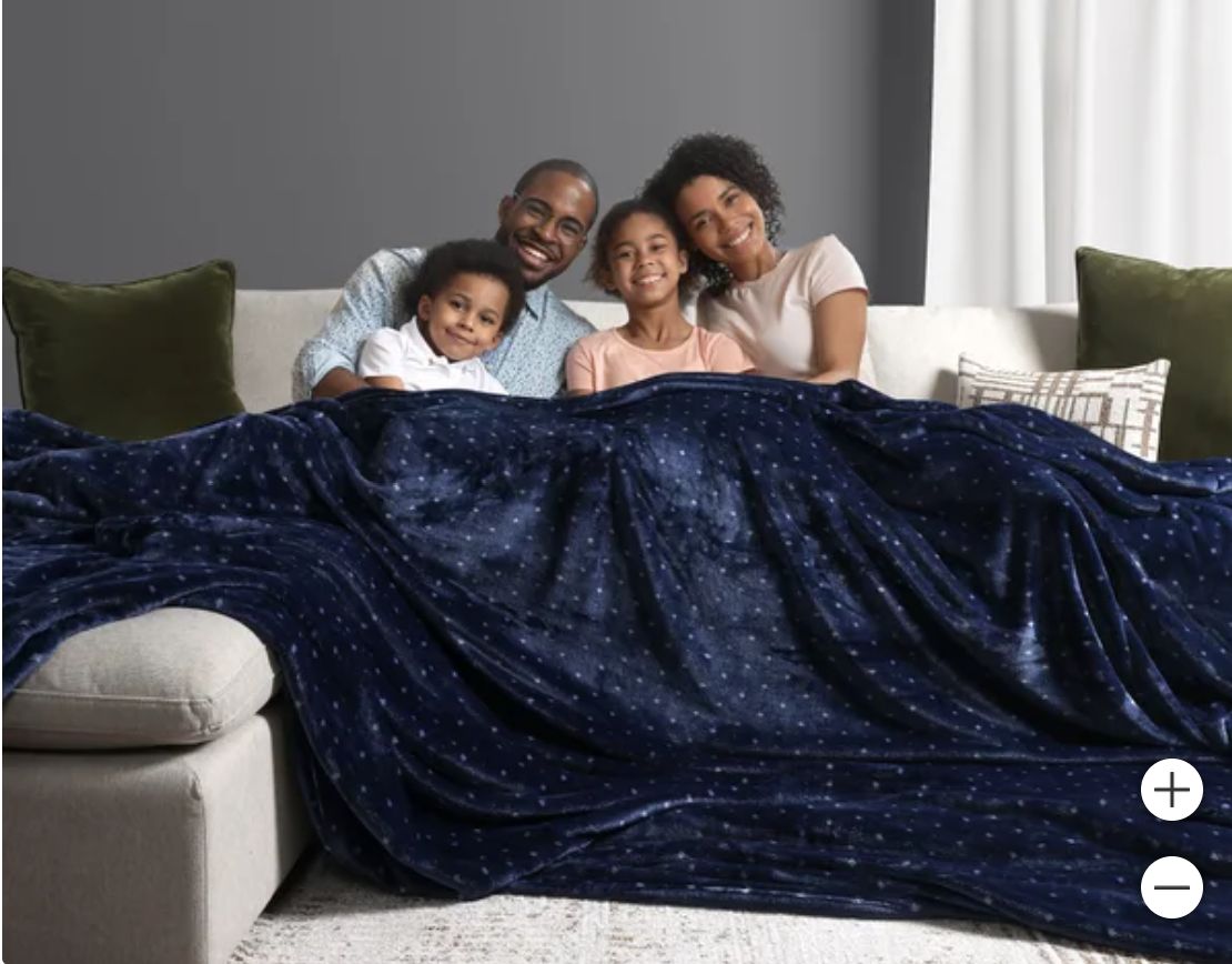 Life Comfort Family Blanket 10ft Wide