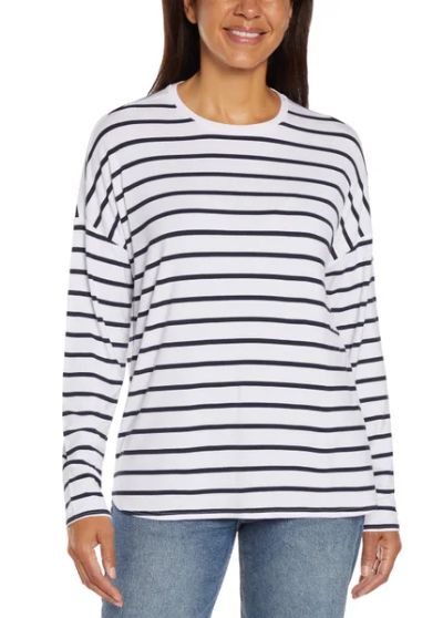 Gap Ladies&#39; Drop Shoulder Top Sz L- Retail $13.99