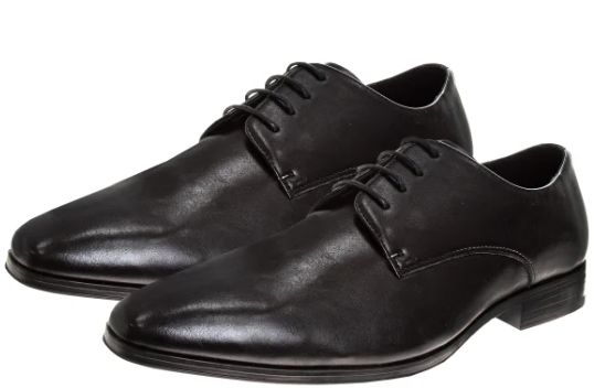 Perry Ellis Men&#39;s Leather Dress Shoe - Retail $49.99