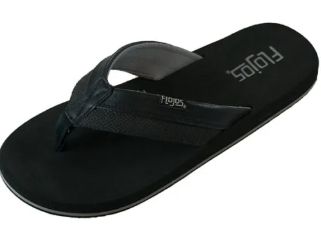 Flojos, Mens Faux Leather Ryan Flip Flop Sandal - Retail $14.99