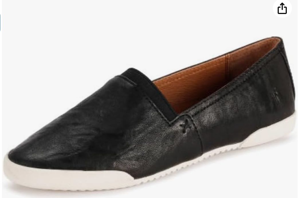 Melanie Slip On&#39;s Black Retail-75.00