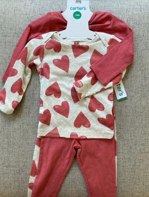 CARTERS Pink SET-2 pc
